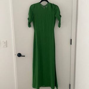 Reformation Amsterdam Dress in Green size: 2 NWT